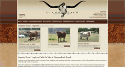 Desktop Screenshot of dbrlonghorns.com